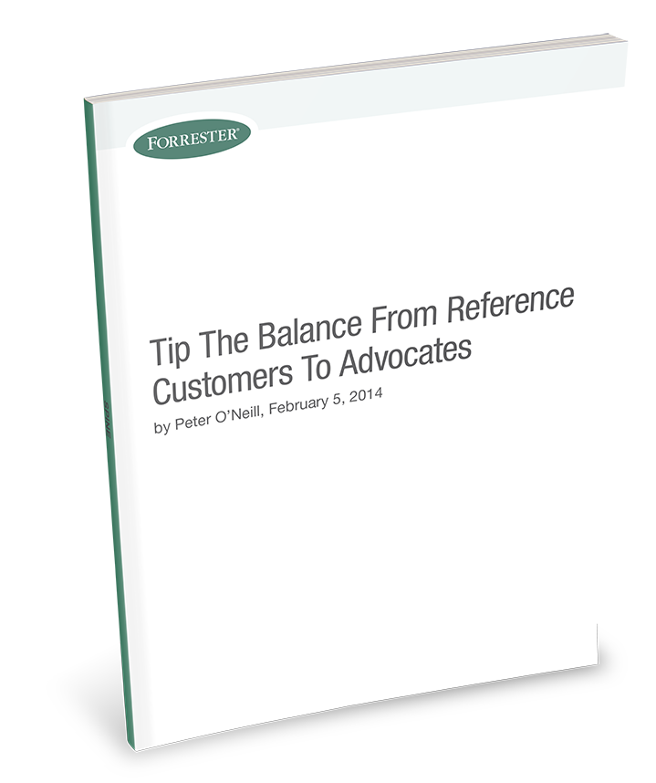 Evolve your customer reference program into an advocacy program