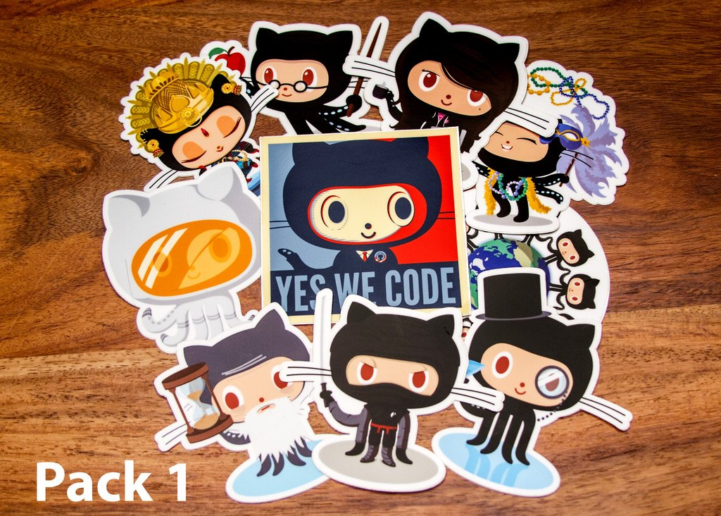 GitHub-OctoCat-Stickers-Developer-Relations