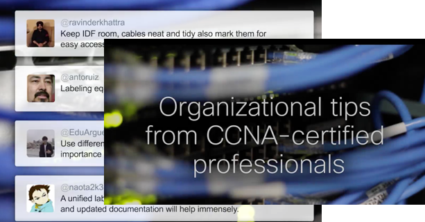 organizational tips from ccna certified professionals and social media stream