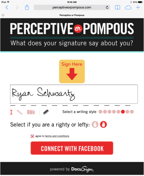 Perceptive or pompous: What does your signature say about you?