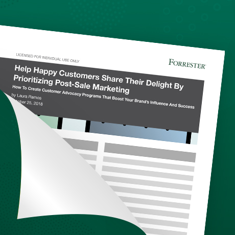 Post-Sale Marketing Forrester Report thumbnail
