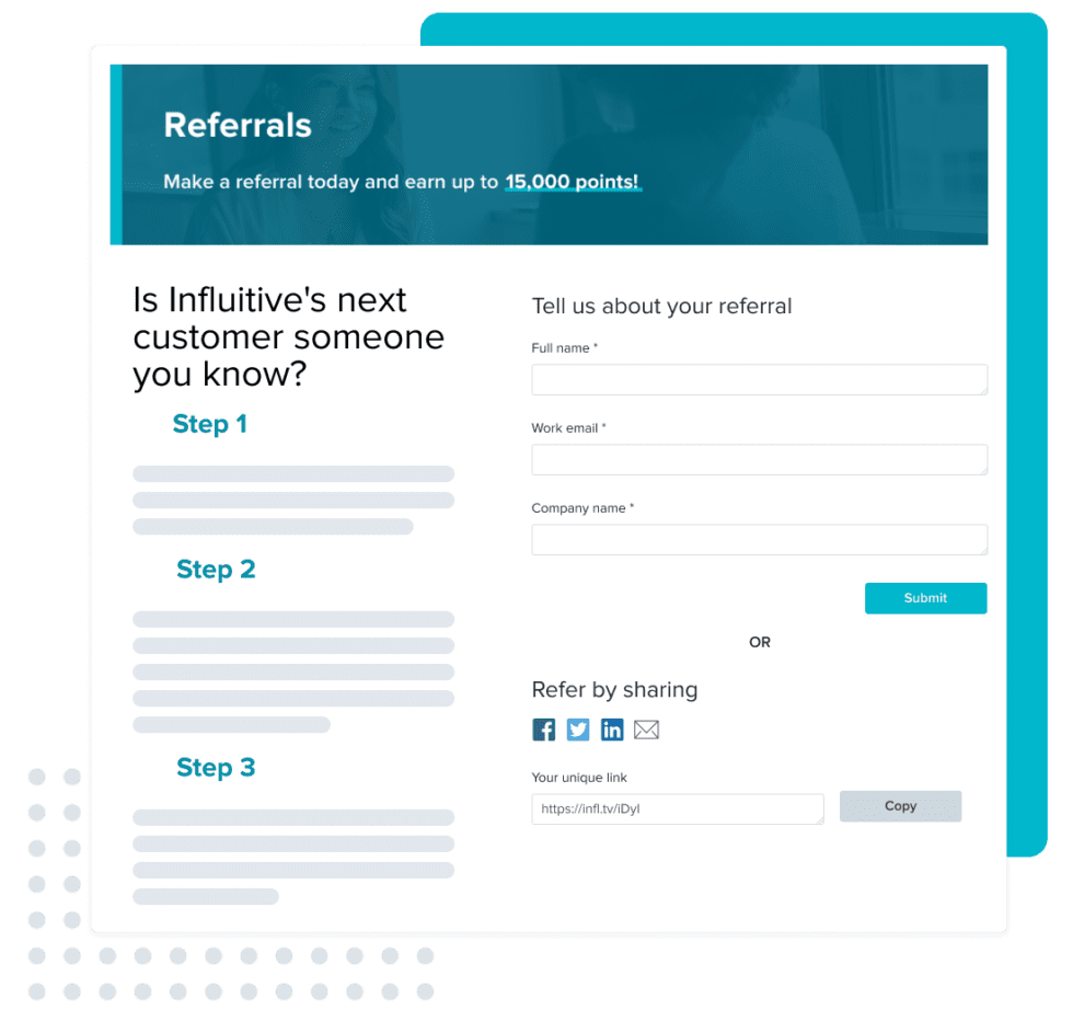 Referrals Manager Referrals Management | Influitive