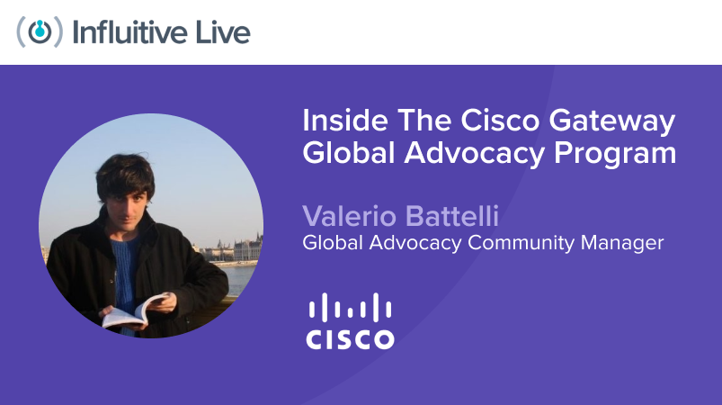 Live 21 - On-Demand - Valerio Battelli - Cisco Influitive Live 2021 - Liz Schmidt Adobe-v2
